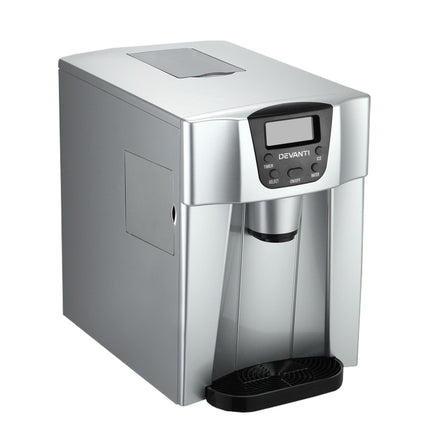Devanti 12kg Ice Maker Machine with Water Dispenser