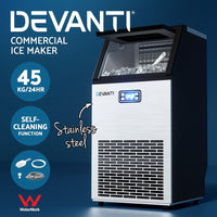 Devanti 45kg Commercial Ice Maker Machine