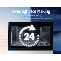 Devanti 45kg Commercial Ice Maker Machine