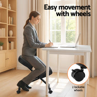 Artiss Kneeling Chair Ergonomic Office Chairs Home Knee Seat Posture Stretch Rest