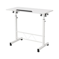 Laptop Desk Table Adjustable 80CM White