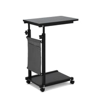 Artiss Laptop Desk Height Adjustable Mobile Workstation Computer Desks 48CM Black