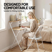 Artiss Laptop Desk Computer Foldable Study Desk Home Office Oak