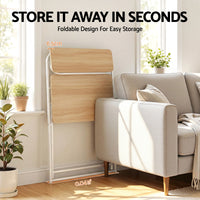 Artiss Laptop Desk Foldable Study Desk Home Office Oak