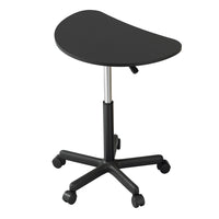 Laptop Desk Portable Height Adjustable Table Caster Wheels 60CM Black