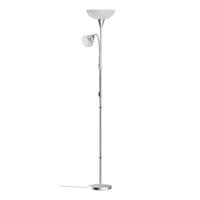 Floor Lamp Mother and Child Modern Home Living Room Office Reading Silver