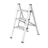 Giantz 3 Step Ladder Multi-Purpose Folding Aluminium Light Weight Platform