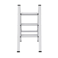 Giantz 3 Step Ladder Multi-Purpose Folding Aluminium Light Weight Platform