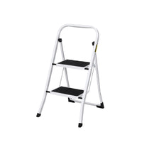 2 Step Ladder Multi-Purpose Folding Steel Light Weight Platform