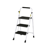 3 Step Ladder Multi-Purpose Folding Steel Light Weight Platform