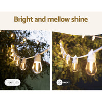 77M LED Festoon Light Outdoor String Light Christmas Wedding Party Decorations