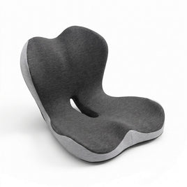 Artiss Ergonomic Seat Cushion with Lumbar Support for Office Chair, Memory Foam Coccyx and Lumbar Support Pad for Car Office Wheelchair Home