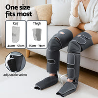 Livemor Leg Foot Massager Air Compression With Back Neck Massager Heat
