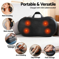 Livemor Leg Foot Massager Air Compression With Back Neck Massager Heat