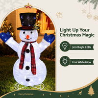 3 PCS Christmas Lights 330 LED Fairy Light Snowman Decorations Jingle Jollys