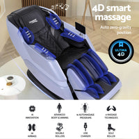 Livemor 4D Massage Chair Electric Recliner Home Massager Miraj