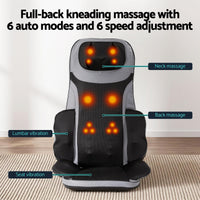 Livemor Full Back Massage Seat Cushion Heating With Kneading Foot Massagers