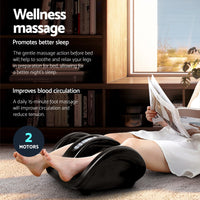 Livemor Full Back Massage Seat Cushion Heating With Kneading Foot Massagers