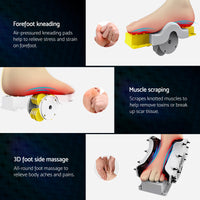 Livemor Full Back Massage Seat Cushion Heating With Kneading Foot Massagers