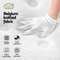 Giselle Bedding 21cm Mattress Euro Top Queen