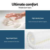 Giselle Bedding Queen Mattress Pocket Spring Queen 30cm
