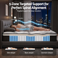 Giselle Bedding 32cm Mattress Euro Top King Single