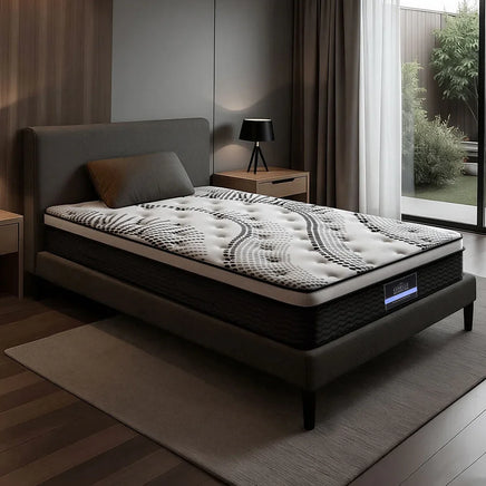 Giselle Bedding 32cm Mattress Euro Top King Single