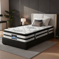 Giselle Bedding 34cm Mattress Euro Top Pocket Spring King Single
