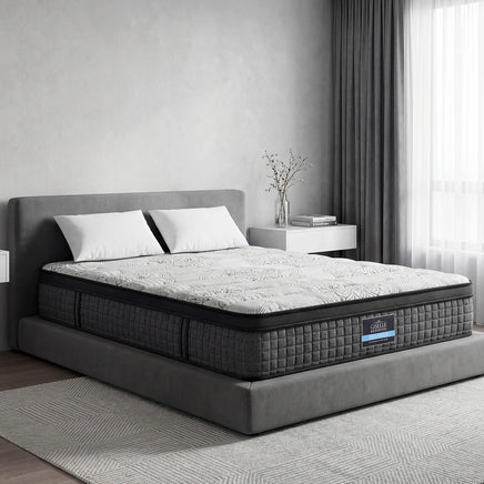 Giselle Bedding 34cm Mattress 9 Zone Latex Foam King