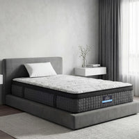 Giselle Bedding 34cm Mattress 9 Zone Latex Foam Single