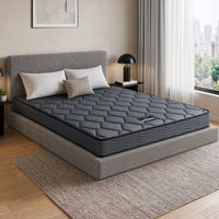 Giselle Bedding Double Mattress 16cm Bonnell Spring Medium Firm Tight Top