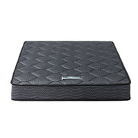 Giselle Bedding Single Mattress 16cm Bonnell Spring Medium Firm Tight Top