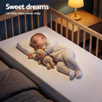 Giselle Bedding Cot Mattress, 11cm Thick Baby Mattress with Tencel Cover
