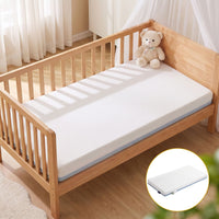 Giselle Bedding Cot Mattress, 11cm Thick Baby Mattress with Tencel Cover