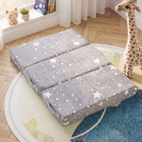 Giselle Bedding Foldable Cot Mattress for Travel Cot, Glow-in-Dark Cover