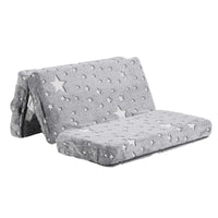 Giselle Bedding Foldable Cot Mattress for Travel Cot, Glow-in-Dark Cover