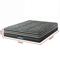 Giselle Mattress 35cm Hybrid Pocket Spring Euro Top Double