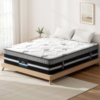 Giselle Bedding King Mattress 35cm Bed in a Box Pocket Spring Gel Memory Foam