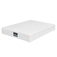 Giselle 25cm King Hybrid Mattress Soft Knitted Fabric Edge Support Gel Foam
