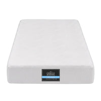 Giselle 25cm King Single Hybrid Mattress Soft Knitted Fabric Edge Support Gel Foam