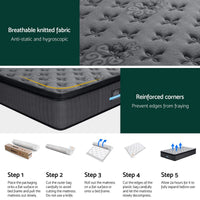 Bed Mattress Giselle 34cm King Single