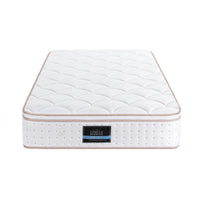 Giselle 30cm Single Spring Mattress Tencel Cover 5-Zone Firm Back Support