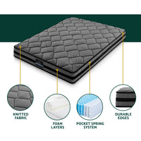 Giselle Bedding 22cm Mattress Medium Firm King