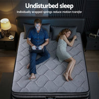 Giselle Bedding 34cm Double Mattress Hybrid, Pocket Spring Bed Mattress