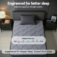 Giselle Bedding 34cm King Single Mattress Hybrid, Pocket Spring Bed Mattress