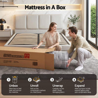 Giselle Bedding 34cm Mattress Bamboo Cover Double