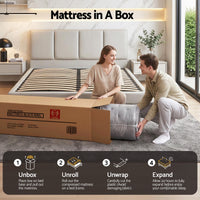 Giselle Bedding 34cm Mattress Bamboo Cover King
