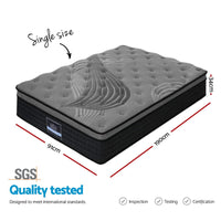 Giselle Bedding 34cm Mattress Bamboo Cover Single