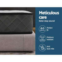 Giselle Bedding 16cm Mattress Tight Top King Single
