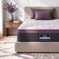 Giselle Single Euro Top Mattress Firm Pocket Spring Edge Support